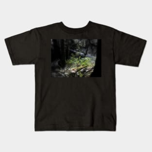 snowy Oregon forest 11 Kids T-Shirt